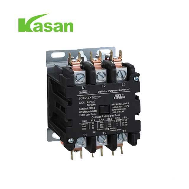 Hot Sales HVAC 24V 20/30A 3P luftkonditionering Typer av AC-kontaktor för luftkonditionering